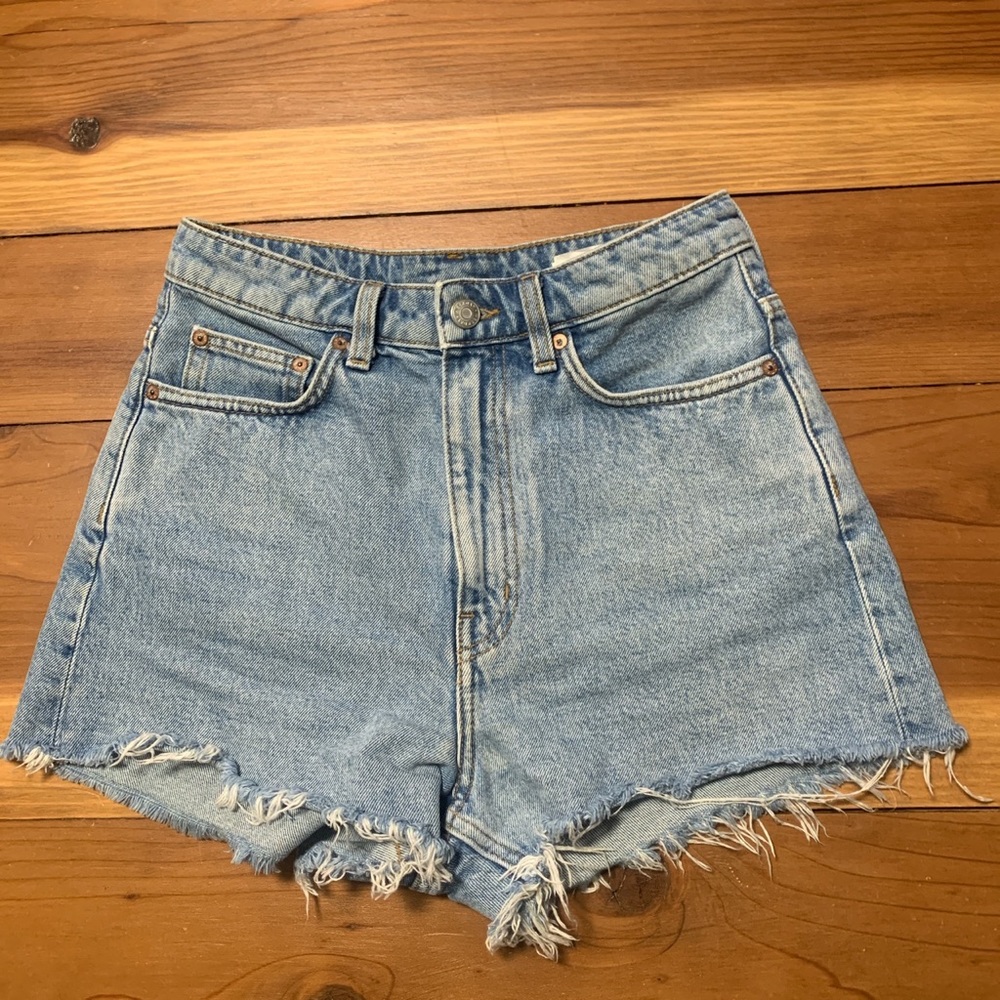 Weekday denim shorts